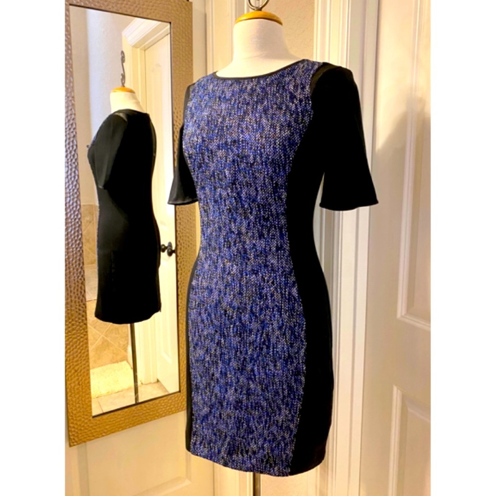 Elie Tahari for Design Nation Tweed Sheath Dress
